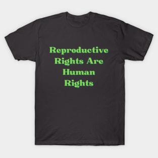 Reproductive Rights Are Human Rights T-Shirt